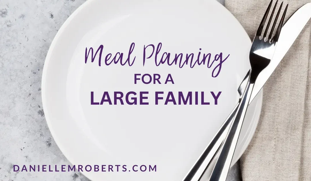 Meal Planning for a Large Family